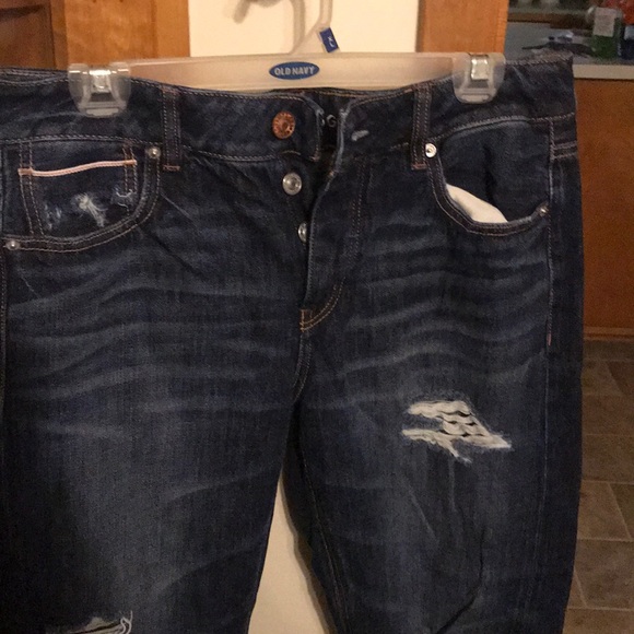 American eagle button fly jeans Tom girl size 10 - Picture 6 of 9